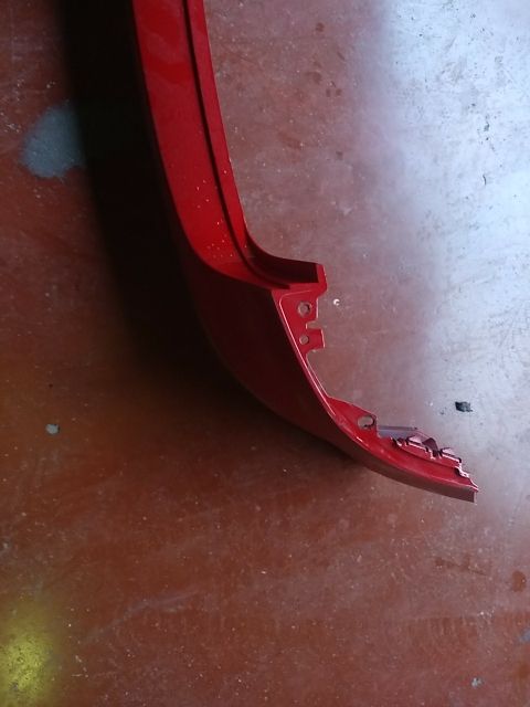 Paragolpes trasero de un Golf 5 GTI