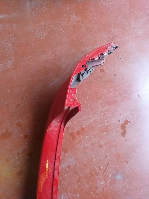 Paragolpes trasero de un Golf 5 GTI