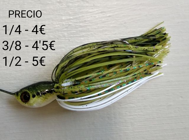 Spinnerbait palas paralelas
