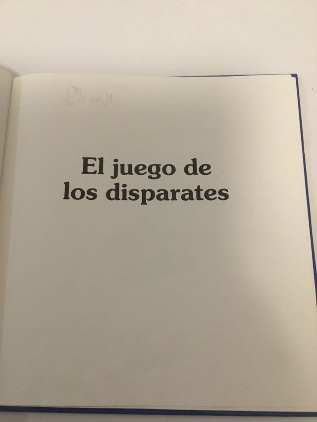 El juego de los disparates