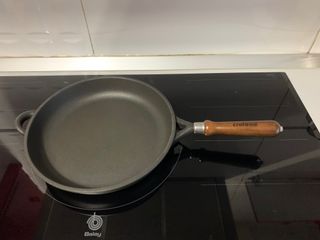 Sartén de segunda mano en la provincia de Zaragoza en WALLAPOP Crafond inducción 28 cm, 2 mango de profundidad cacerola con