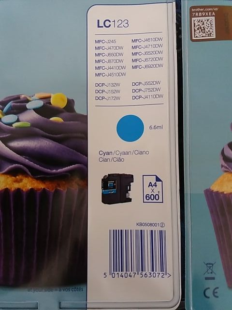 3 tintas de impresora brother nuevas sin abrir