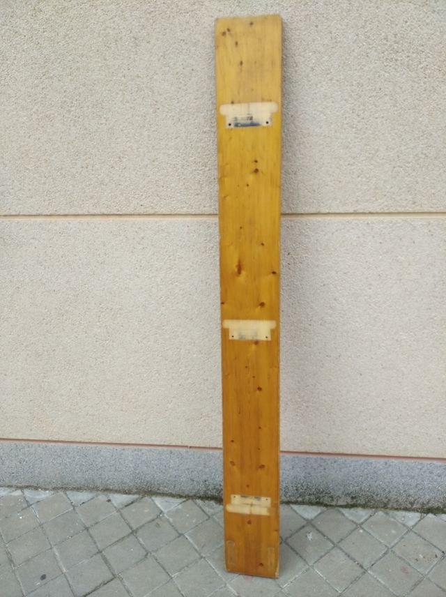 Balda estantería madera vintage año60 200x20 de segunda mano por 19,95