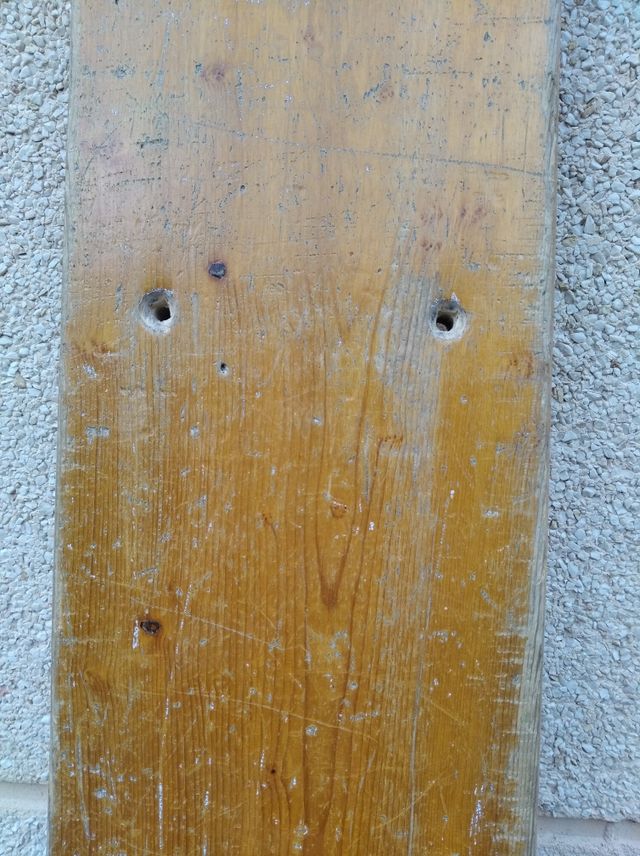 Balda estantería madera vintage año60 200x20 de segunda mano por 19,95