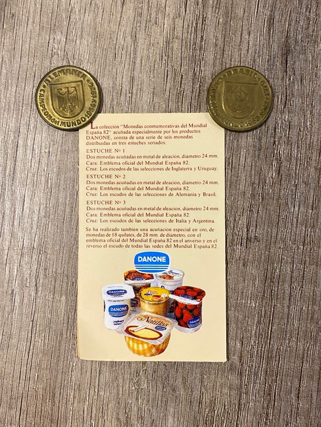 VALUTE GERMANIA-BRASILIANO. SPAGNA 82.