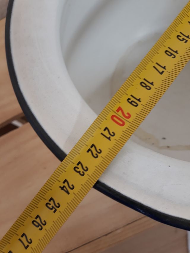 ORINAL ANTIGUO METAL ESMALTADO