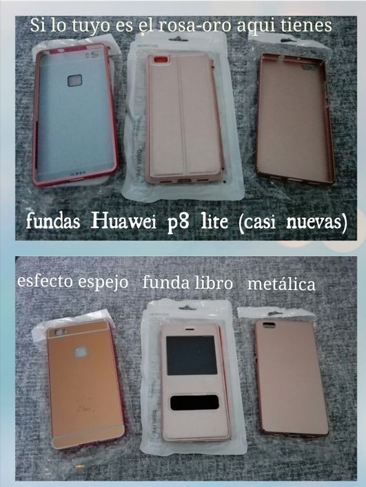 VARIEDAD Lote fundas Huawei P8 lite