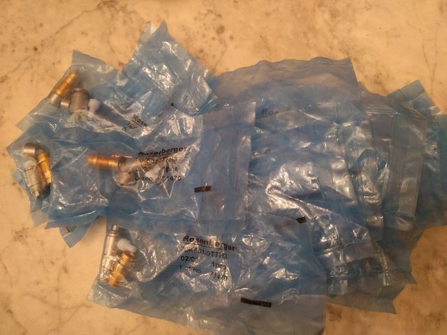 20 x terminales Rosenberger coaxial 78K501 T7H3