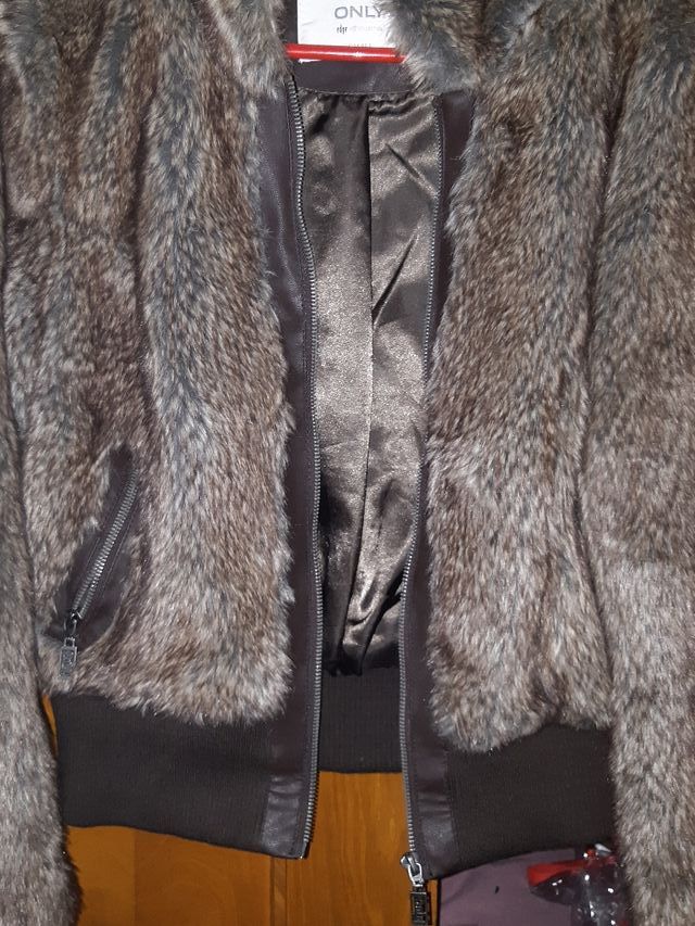 chaqueta pelo sintetico