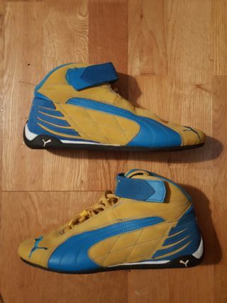 zapatillas botines puma