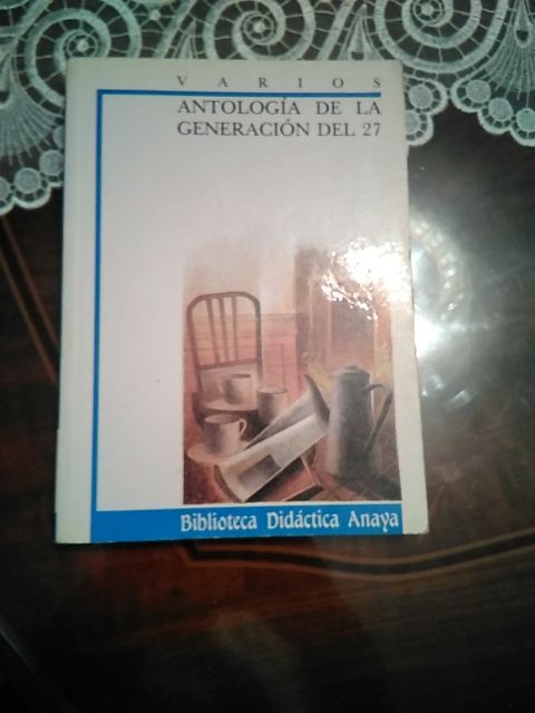 antología de la generación del 27