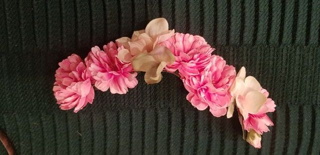 diadema de flores
