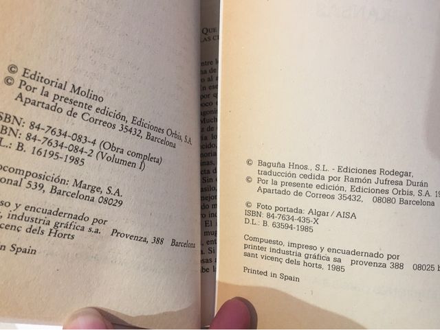 Las grandes novelas de Aventuras