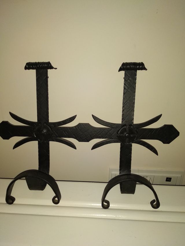 PERCHA PARED DE FORJA