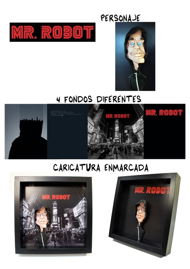 marco CARICATURAS de SERIES TV