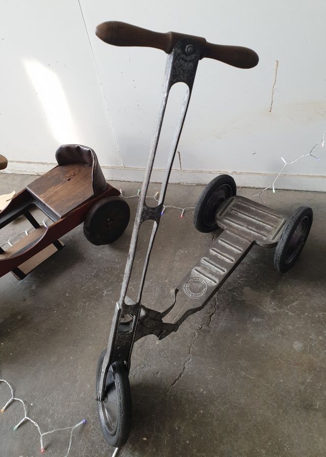Patinete antiguo.