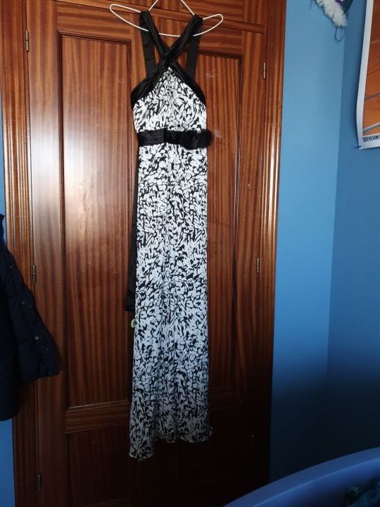 vestido largo una sola puesta