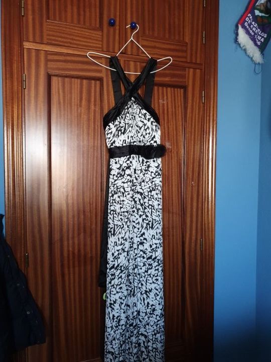 vestido largo una sola puesta