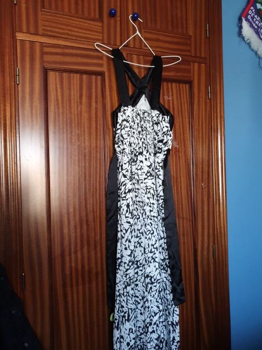 vestido largo una sola puesta