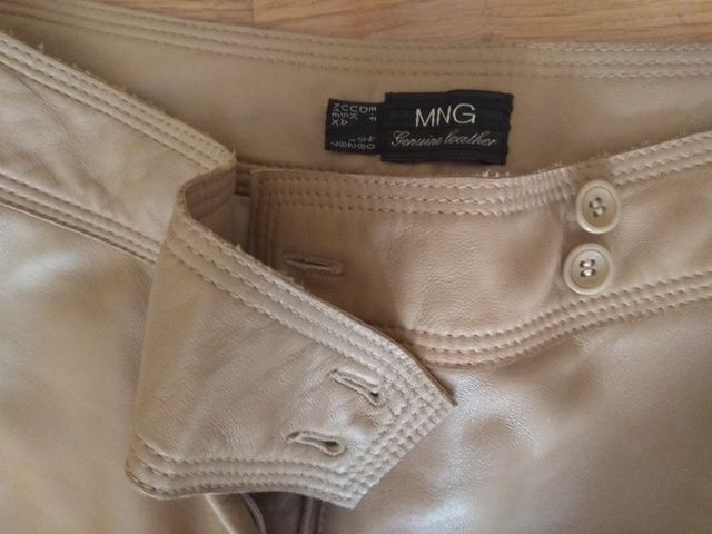Pantalon de  Piel MANGO