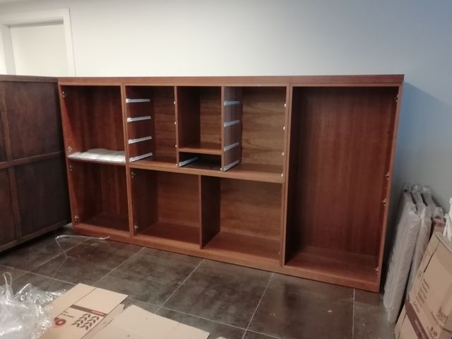 Mueble salon comedor cerezo de segunda mano por 110 € en Sant Cugat del