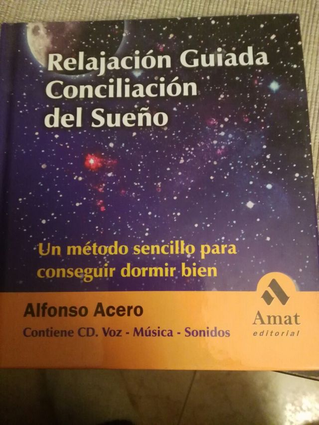 libro con cd conciliación del sueño