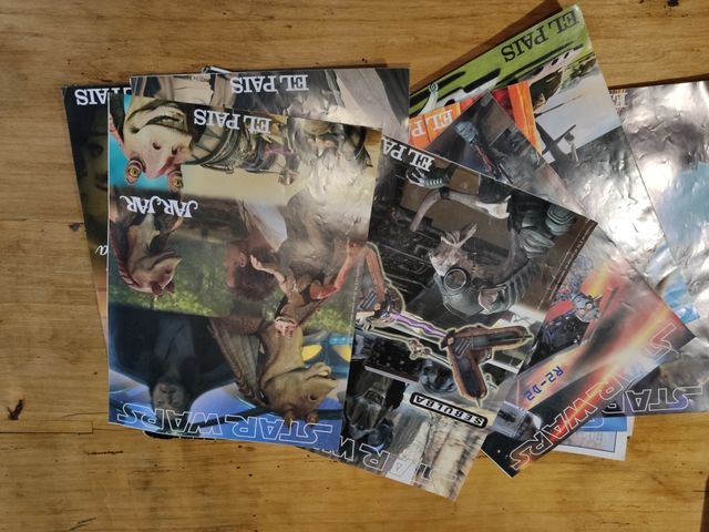 Laminas Star Wars El Pais