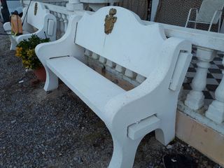 Banco de jardín de segunda mano en WALLAPOP