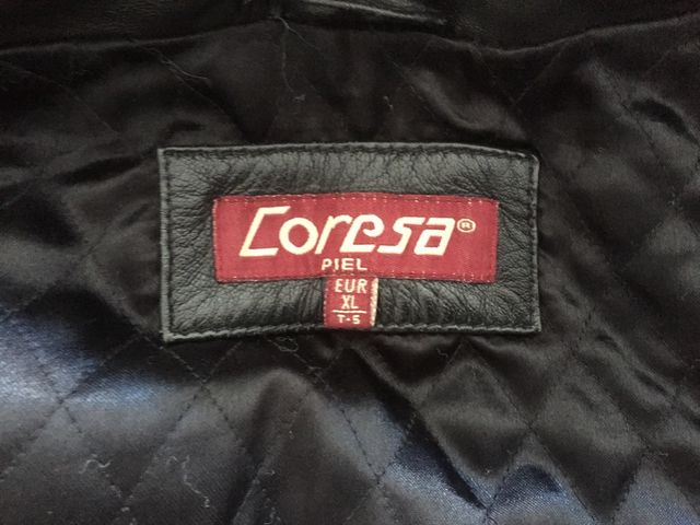 Chaqueta Levita de piel autentica