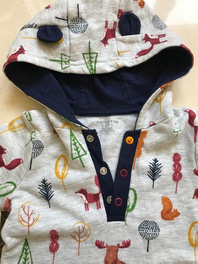 Ropita caliente ( pijamita) bebe 3-6 mes