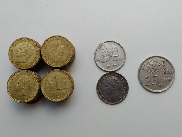 Pesetas Mundial España '82