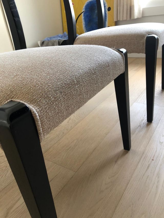 Juego de Mesa madera y 4 sillas estilo asiático