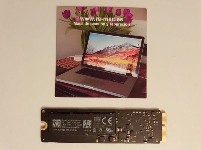 Disco de estado sólido SSD de 128GB original usado