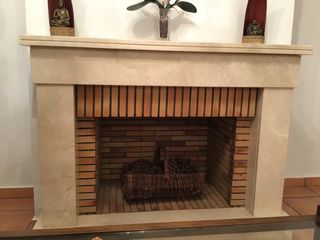 Chimenea de mármol de segunda mano en WALLAPOP