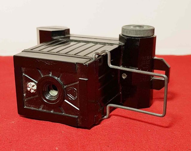 445-CAámara UNIVEX de baquelita, miniatura