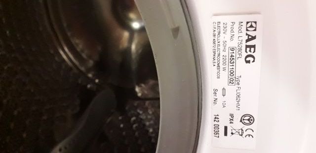 tapa lavadora aeg