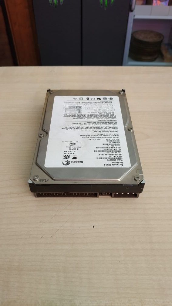 Disco Duro Interno IDE 80 GB 3,5