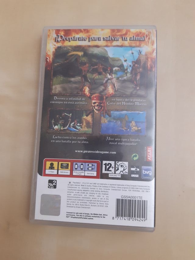 PSP - Piratas del Caribe