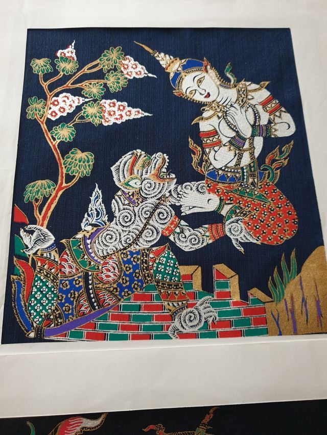 tapices comprados en Tailandia