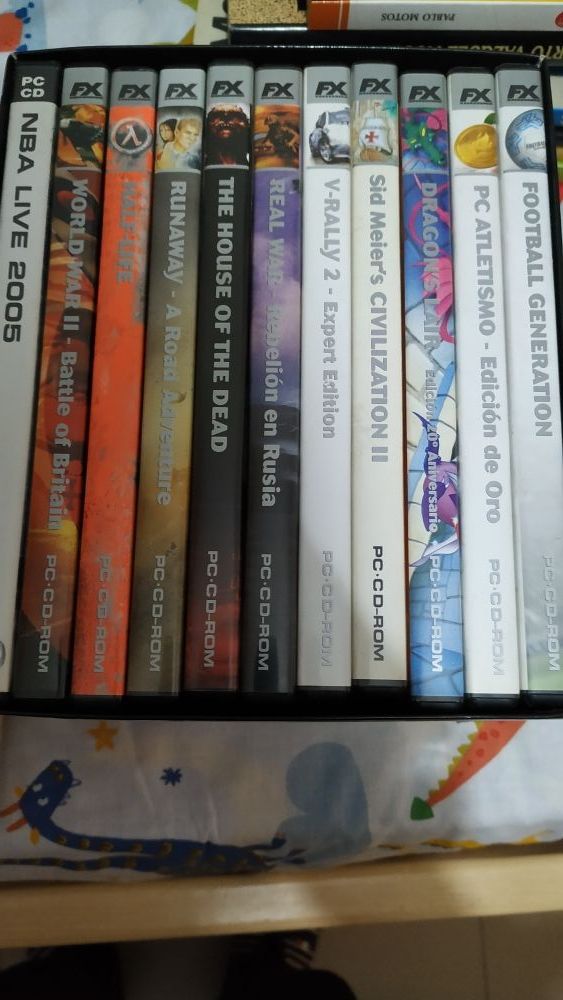 Colección Videojuegos históricos PC FX