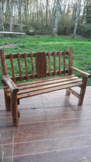 Banco de jardín de segunda mano en WALLAPOP