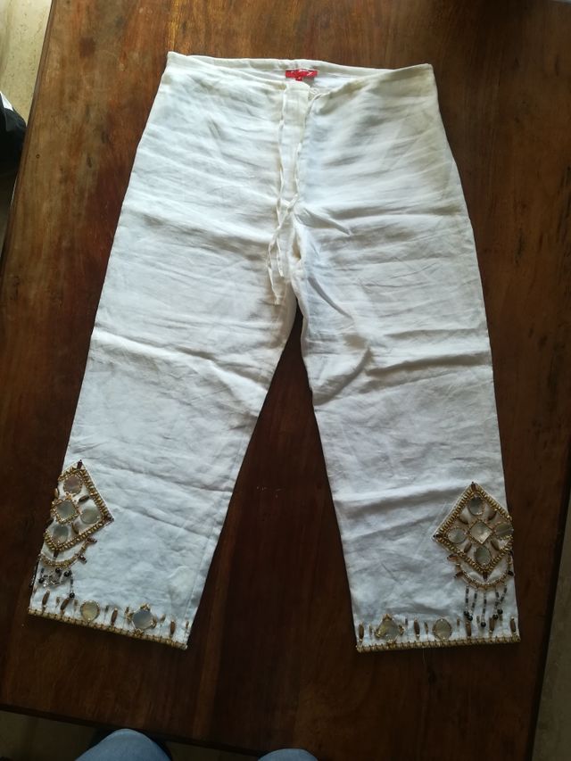 Conjunto blanco en perfecto estado talla M