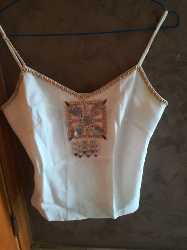 Conjunto blanco en perfecto estado talla M