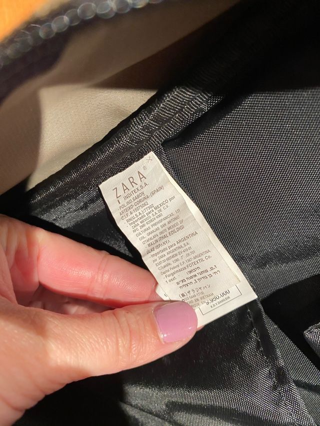 Mochila / bolso Zara