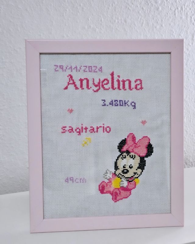 Punto de cruz cuadro