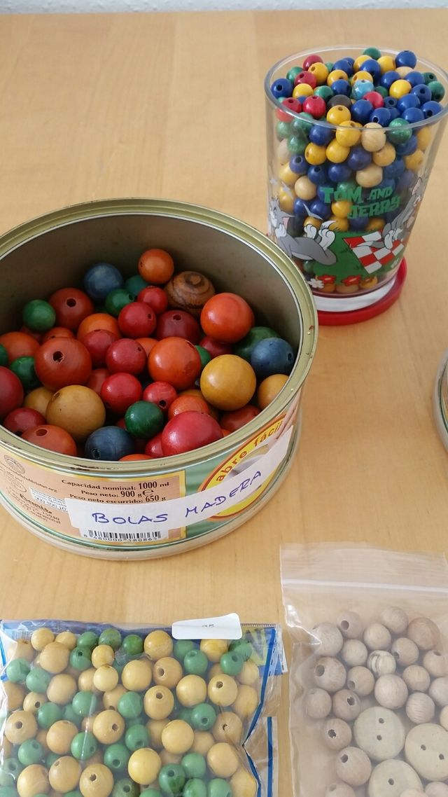 Bolas/bolitas de madera