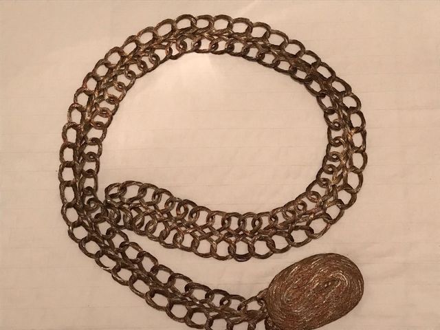 Cinturón  metálico cualquier talla