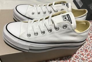converse plataforma blancas corte ingles