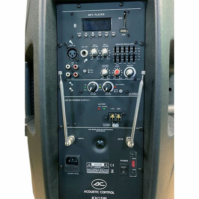 Alquiler Altavoz 500w con Batería - usb - bluetoot