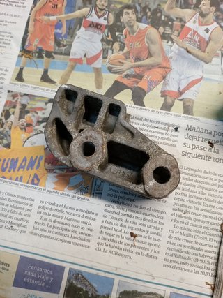 soporte alternador y cambio kadett gsi